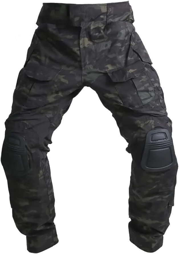 emersongear G3 Tactical Pants,Ripstop Cargo Pants for Men Camo Army Training Hiking Hunting Camping Fishing Available