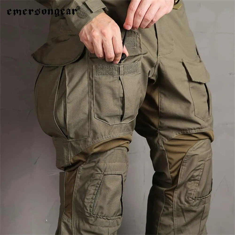 emersongear G3 Tactical Pants,Ripstop Cargo Pants for Men Camo Army Training Hiking Hunting Camping Fishing Available