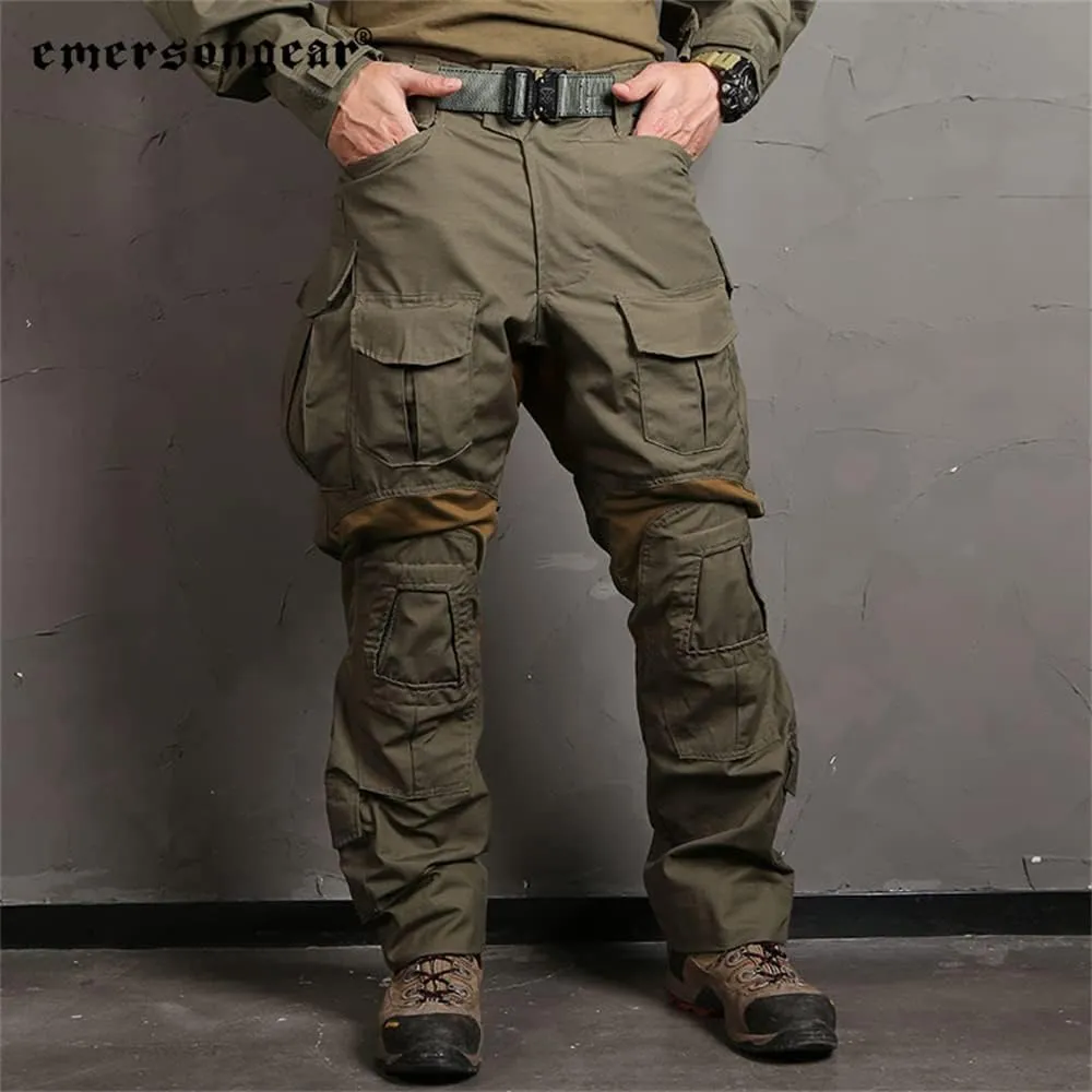 emersongear G3 Tactical Pants,Ripstop Cargo Pants for Men Camo Army Training Hiking Hunting Camping Fishing Available