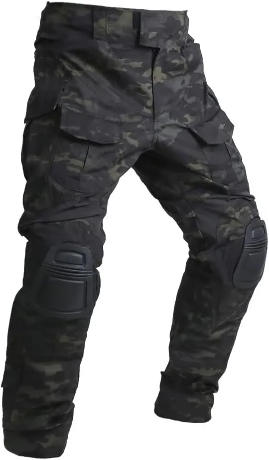 emersongear G3 Tactical Pants,Ripstop Cargo Pants for Men Camo Army Training Hiking Hunting Camping Fishing Available