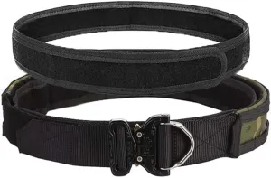 EMERSONGEAR Tactical Rigger's Belt with Cobra Buckle，Quick Release MOLLE Riggers Belt,1.75" Inner 2" Outer Heavy Duty Belt