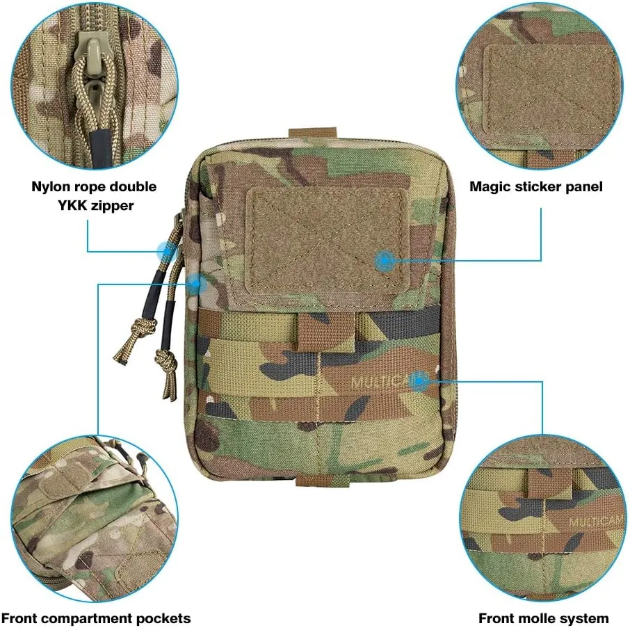 EXCELLENT ELITE SPANKER Molle Admin Pouch Military Utility Tool Pouch EDC Molle Pouchs Gadget Waist Bags