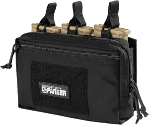 EXCELLENT ELITE SPANKER Tactical Mag Admin Pouch Molle Utility Tool Pouch Medical EDC EMT Bag with Triple Mag Pouch for M4 M16