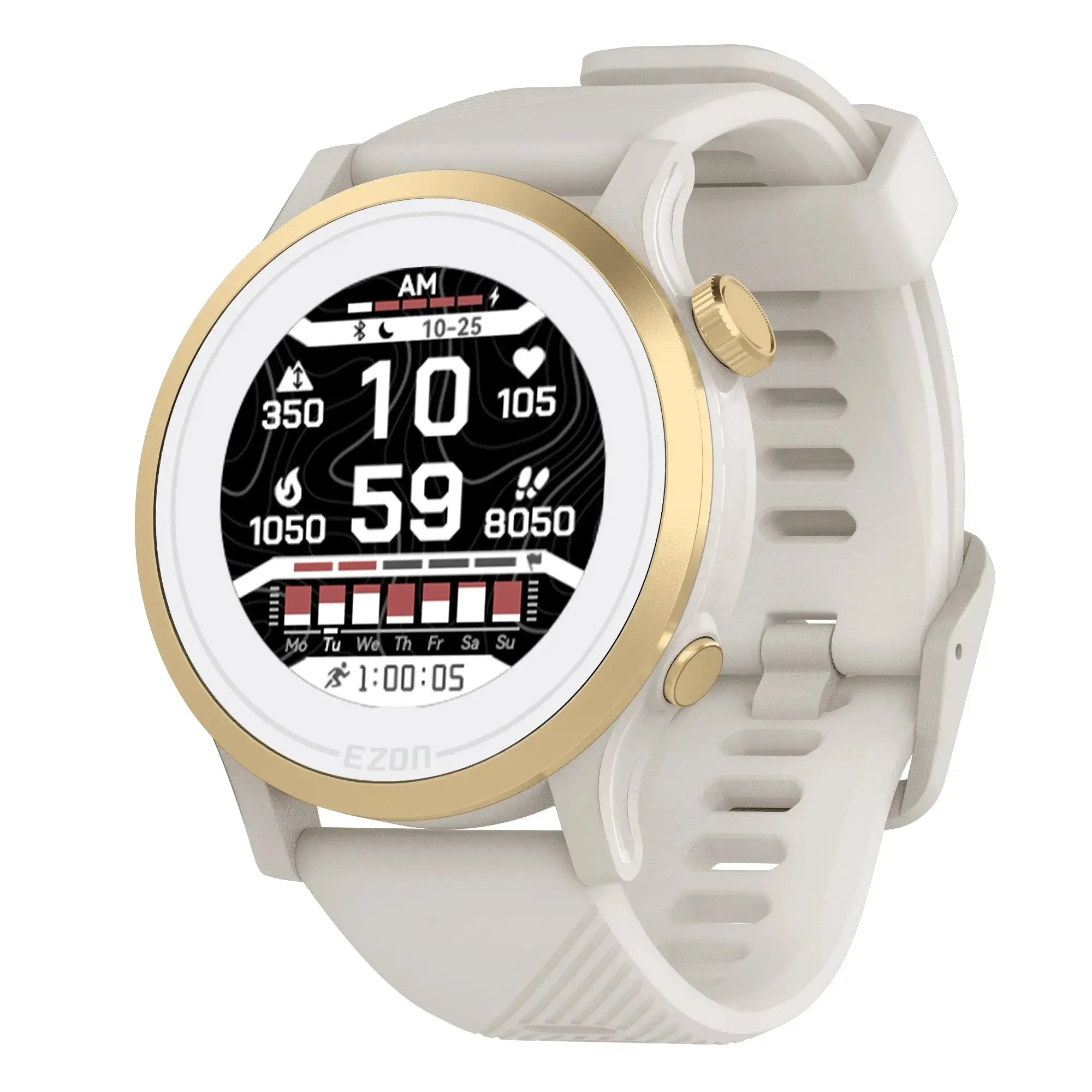 EZON R7 GPS Sports Watch: For multi-sport athletes in running,swimming,cycling,triathlon,marathon who want PB new breakthrough