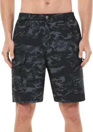 EZRUN Men's Hiking Cargo Shorts Quick Dry Golf Outdoor Work Tactical Shorts with Multi Pocket for Fishing Travel