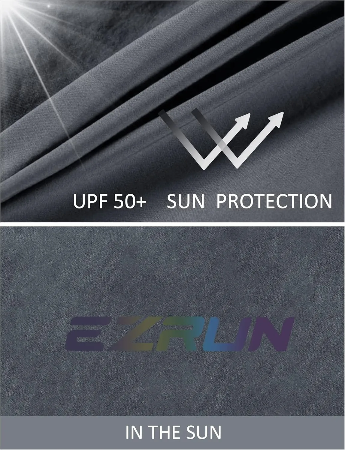 EZRUN Men's Hiking Cargo Shorts Quick Dry Golf Outdoor Work Tactical Shorts with Multi Pocket for Fishing Travel