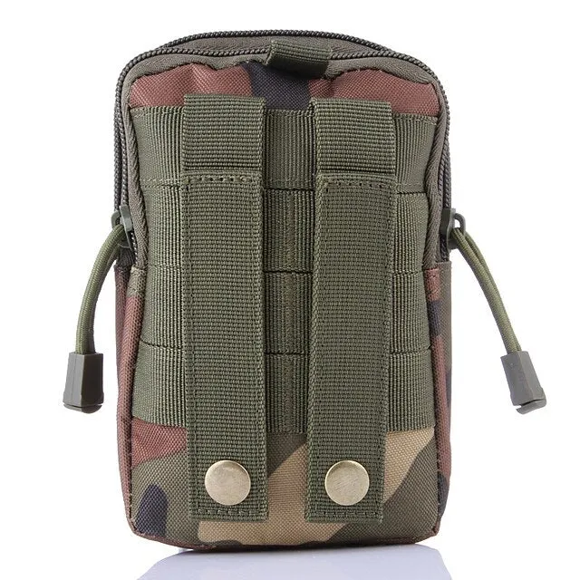 Fanny Pack Waist Bag / Waist pack Military Tactical Backpack Rain Waterproof Breathable Wearable Multifunctional Lightweight Outdoor Hunting Fishing Hiking Military Oxford Cloth Forest Green Jungle