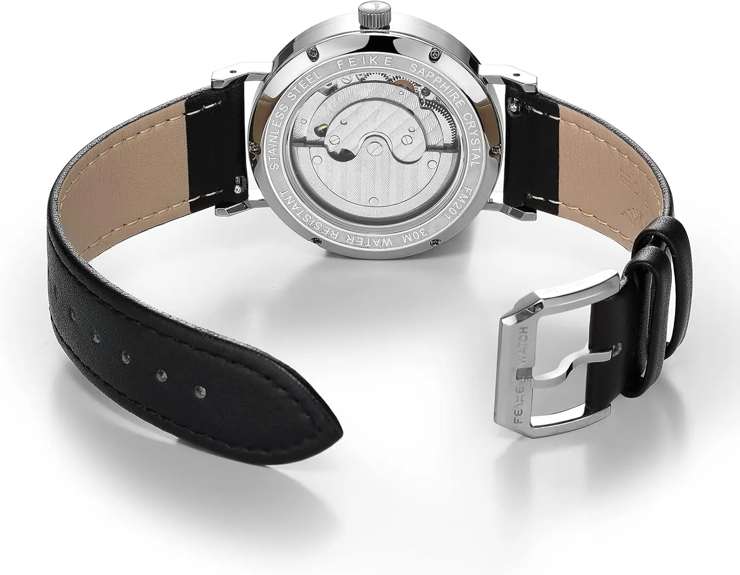 FEICE Men’s Watches Bauhaus Design Automatic Watch Waterproof Sapphire Crystal Analog Mechanical Watches for Men Women Unisex -FM201