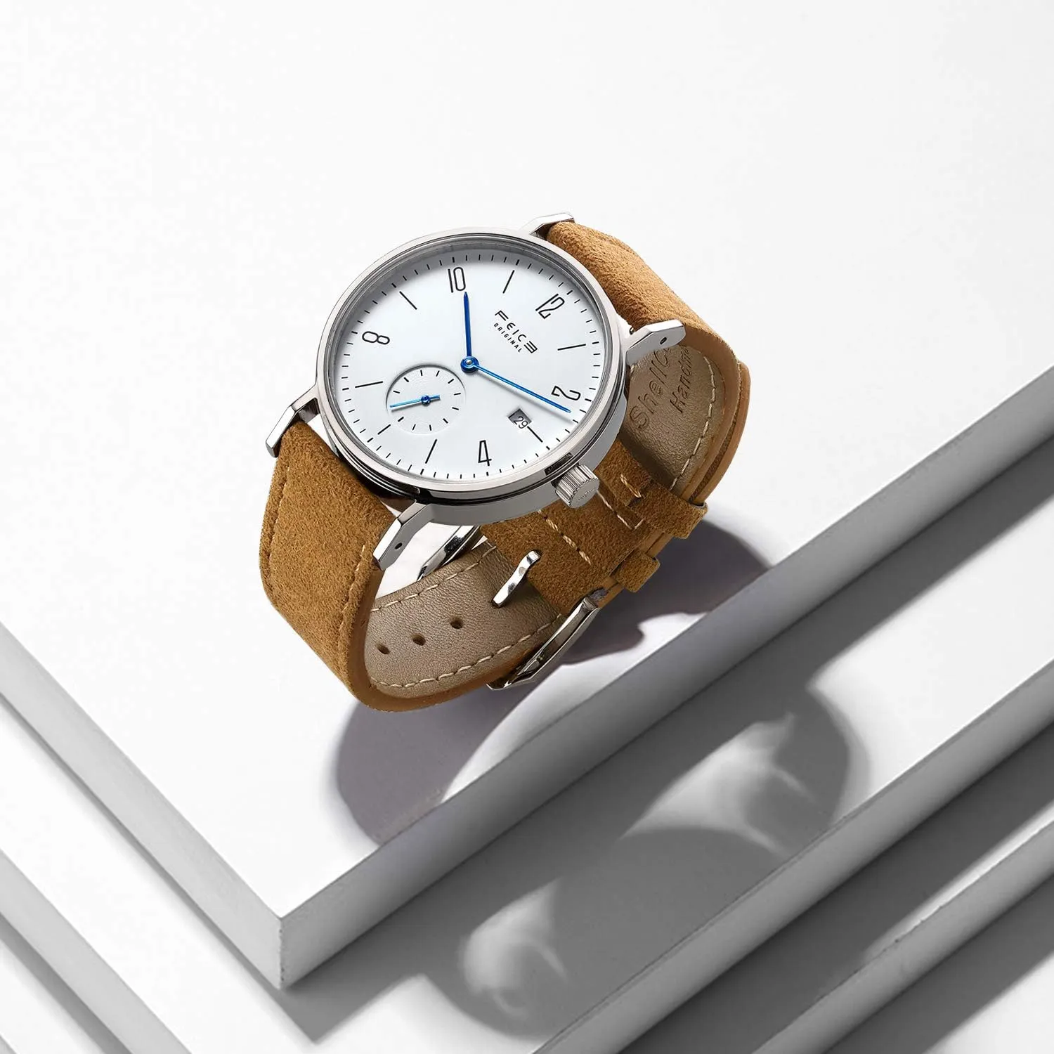 FEICE Men’s Watches Bauhaus Design Automatic Watch Waterproof Sapphire Crystal Analog Mechanical Watches for Men Women Unisex -FM201