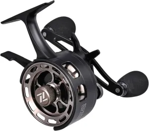 Fishing Reel with 3.2:1 Gear Ratio and Ultra Smooth 3 1 Ball Bearings for ice Fishing, efficient Release Anti Freezing Design, Larger Capacity, Precise Braking System