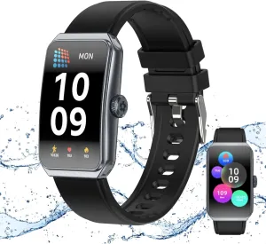 Fitness Tracker, Fitness Watches for Women and Men, 1.47'' Screen Smartwatch, Fitness Tracker Watch Blood Oxygen, 24/7 Heart Rate & Sleep Monitor, IP68 Smartwatch, Step Calorie Counter Watch