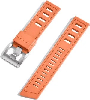 Fluororubber FKM 20mm 22mm Watch Strap Waterproof Quick Release Watchbands For Each Brand Diving Watches