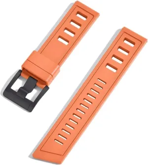 Fluororubber FKM 20mm 22mm Watch Strap Waterproof Quick Release Watchbands For Each Brand Diving Watches