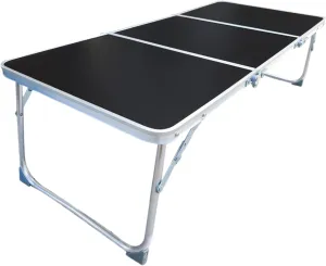 Foldable Camping Table - Compact Aluminum Outdoor With Carry Handles | Multi-Purpose Desk For Picnic, Fishing, Backyard Events, Beach Trips, Balcony Use, And Patio Dining, Ideal Accessory Travel Gathe