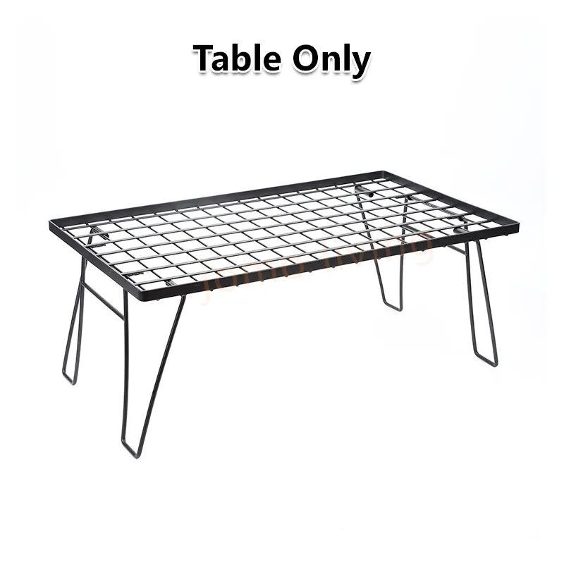 Foldable Multipurpose Rack Stacking Storage Rack Stackable Table Multipurpose Table Camping Table Folding Table