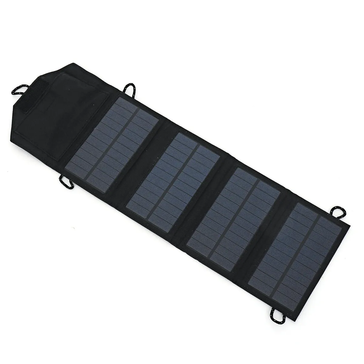 Foldable Solar Panel with 200W Portable Waterproof Charger with USB & DC Output