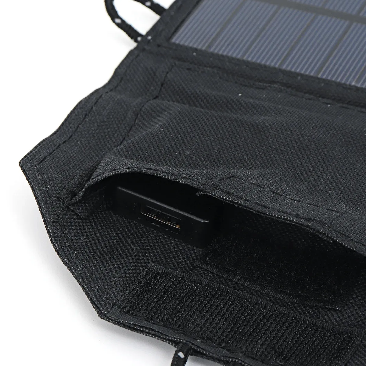 Foldable Solar Panel with 200W Portable Waterproof Charger with USB & DC Output