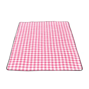 Foldable Versatile Picnic Mat for Camping - Pink