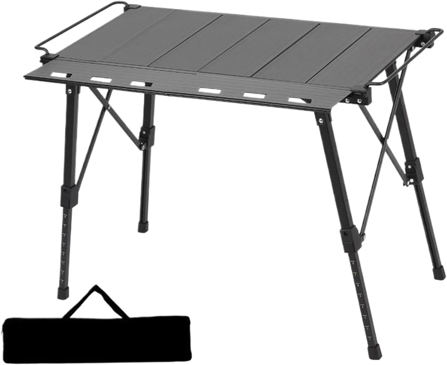 Folding Camping Ta.ble - Portable Folding Camp Ta-ble, Lightweight Travel | Long Lasting Outdoor Tabbletop, Waterproof Compact Utility for Hiking, BBQs, Beach Days, Tailgating, Roadside Meals
