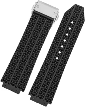 For HUBLOT BIG BANG Silicone Watch Band 26mm*19mm 25mm*17mm Waterproof Watch Strap Watch Rubber Watch Bracelet