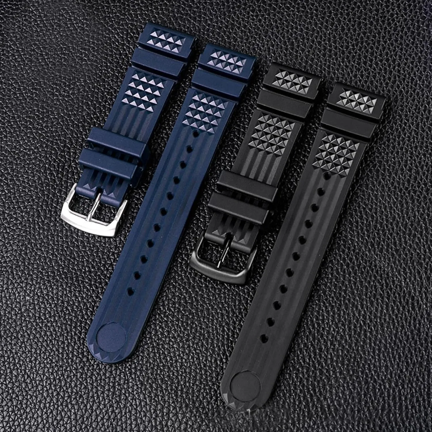 For Seiko SRP601J1 Water ghost canned Watch diving strap waterproof Bracelet men silicone black blue Sport strap 20mm 22mm