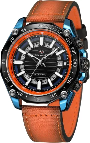 FORSINING Men's Waterproof Dinner Party Watch Analog Dater Calendar Automatic Mechanical Wrist Watch