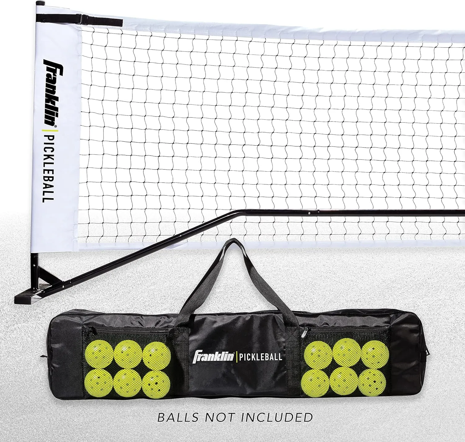 Franklin Sports Portable Outdoor Pickleball Net - Regulation Size 22' Foot Net with Travel Bag