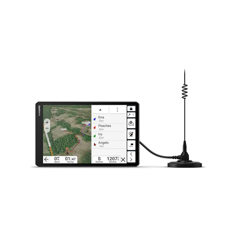 Garmin Alpha® XL Black Track And Train Up To 20 Dogs Pairs Directly To Your Compatible Dog Collars And Handhelds In Vehicle Dog Tracking And GPS Navigator - 010-03394-00
