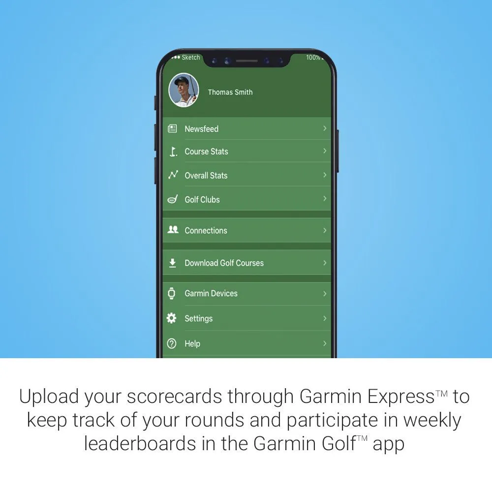 Garmin Approach S10 Lightweight GPS Golf Watch