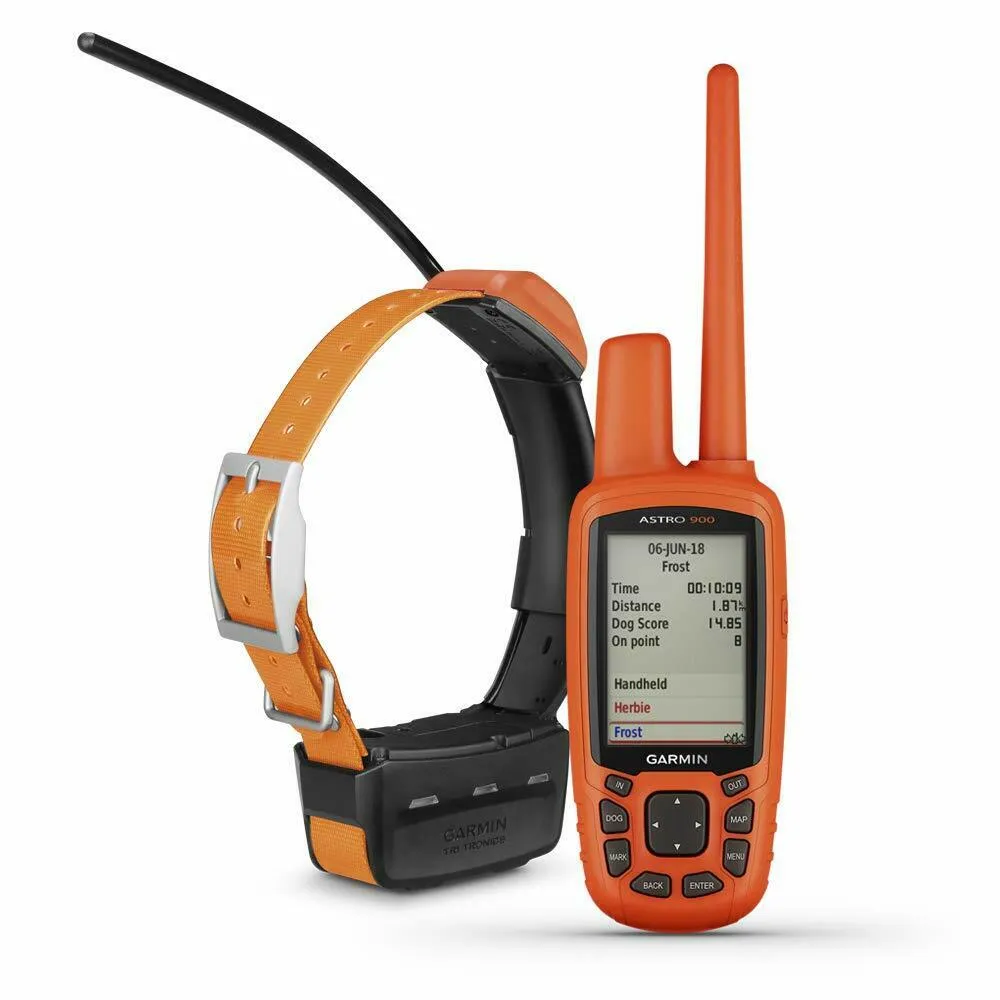 Garmin Astro 900 GPS Dog Tracking Bundle w/ Handheld & Dog Device, 010-02053-00