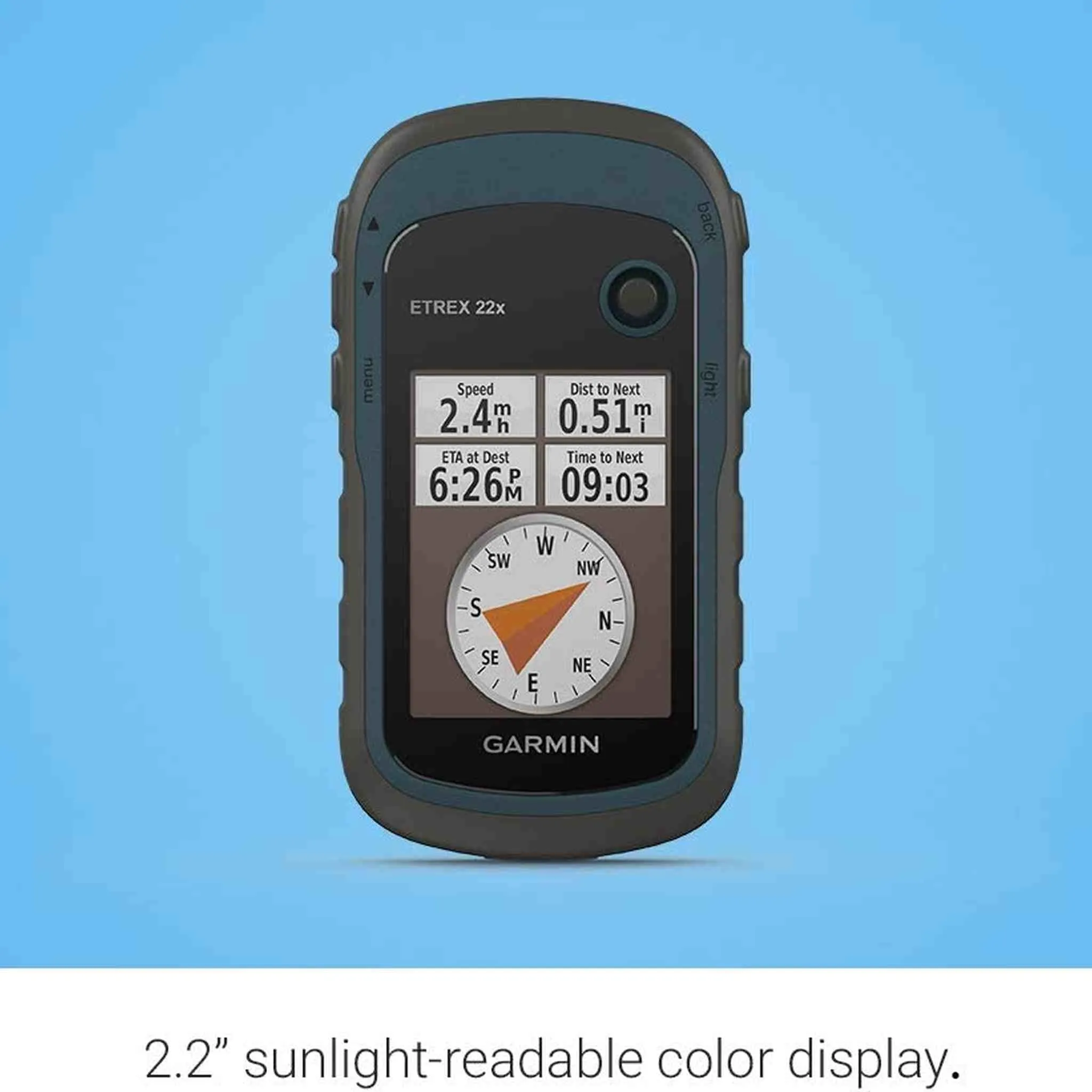 Garmin eTrex 22x, Handheld GPS Navigator with 6Ave Travel Kit (010-02256-00)