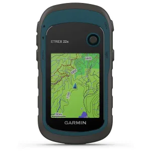 Garmin eTrex 22x Rugged Handheld GPS Navigator Black/Blue (AU Version) (Open Never Used)