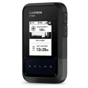 Garmin eTrex Solar Compact Water Resistant Integrated Launch Monitor Handheld Navigator GPS - 010-02782-00