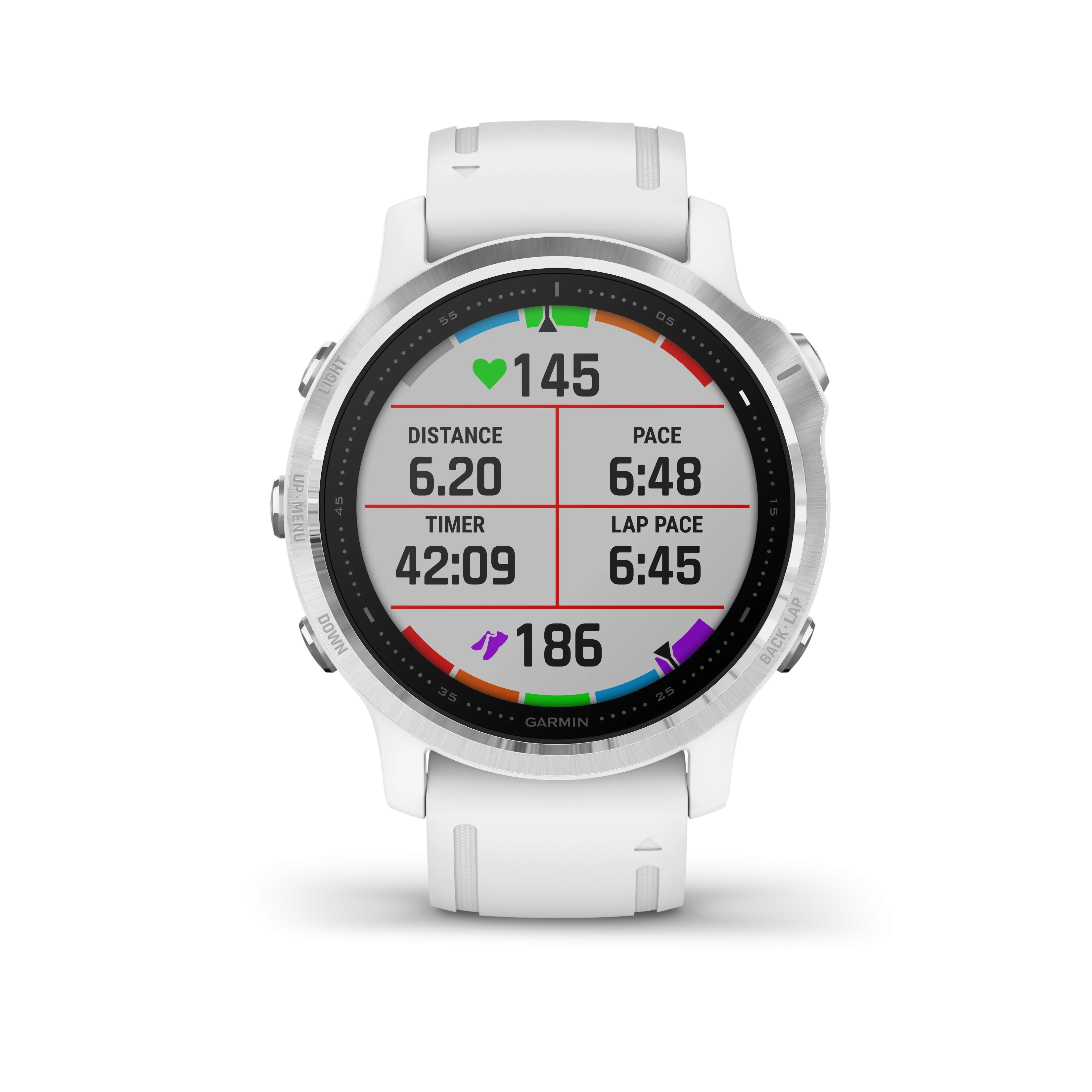 Garmin Fenix 6S Smaller-Sized Multisport GPS Watch with Wrist-Based Heart Rate Pulse Ox and Wearable4U Ultimate Power Bundle