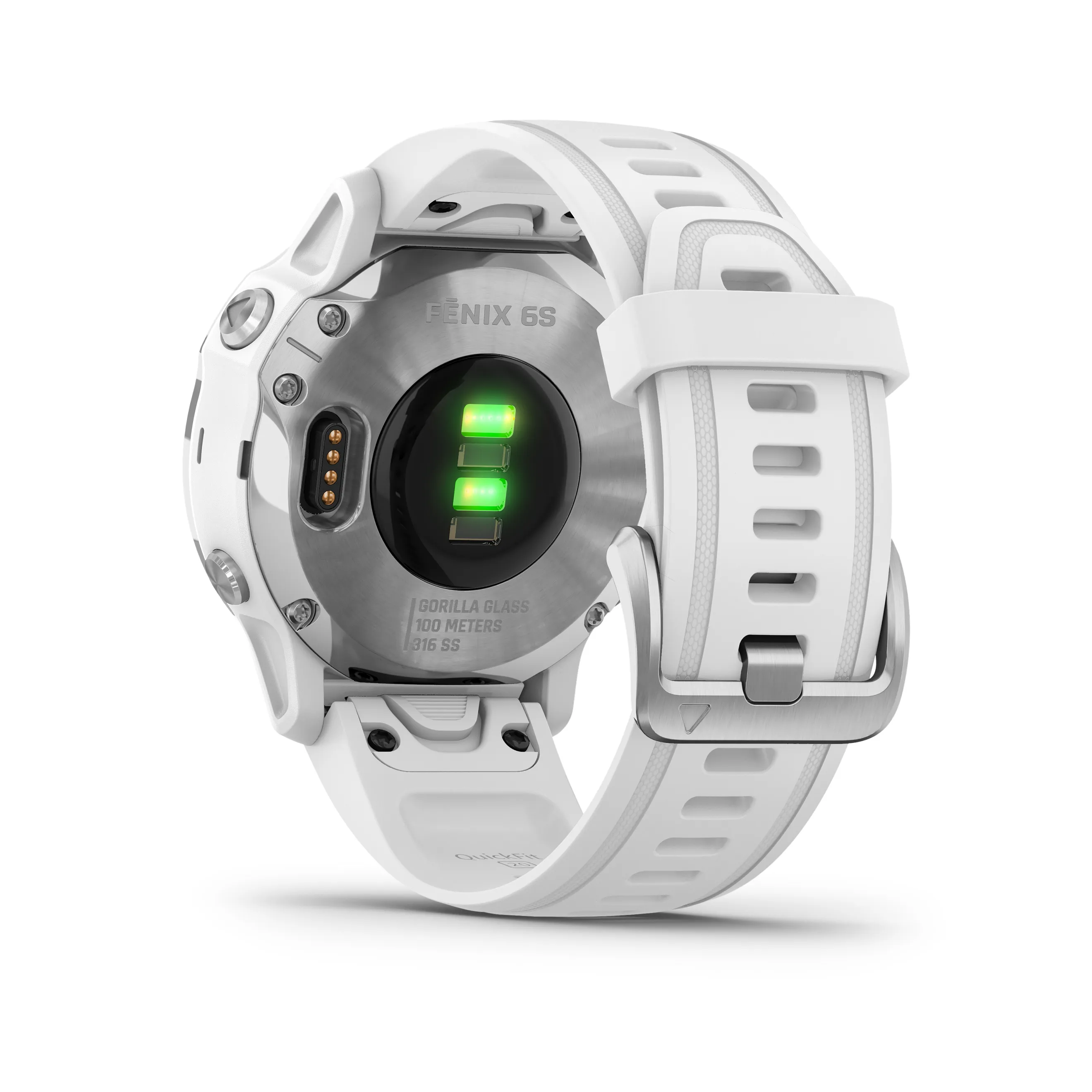 Garmin Fenix 6S Smaller-Sized Multisport GPS Watch with Wrist-Based Heart Rate Pulse Ox and Wearable4U Ultimate Power Bundle