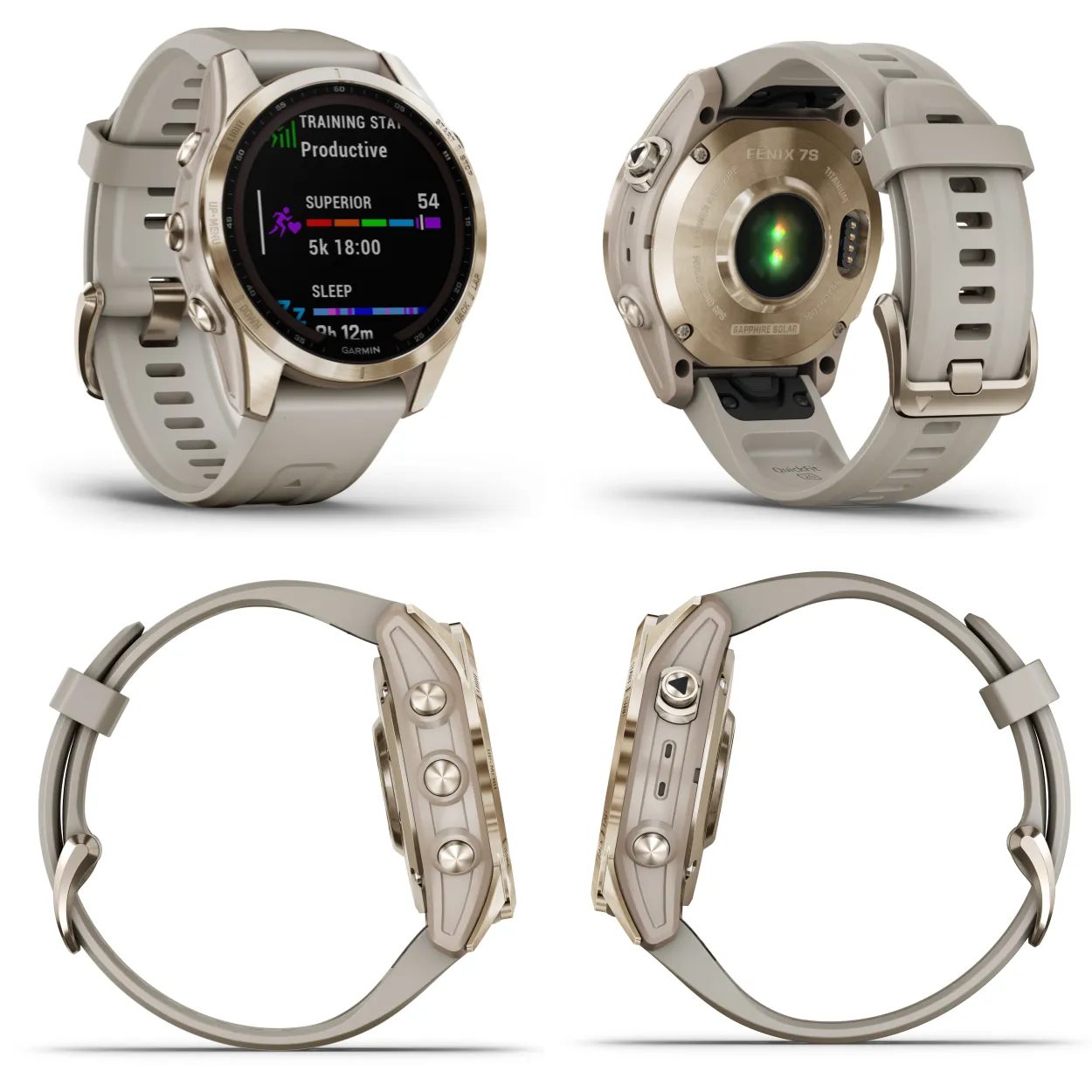 Garmin Fenix 7 Series Multisport GPS Touchscreen Smartwatch with Wearable4U Bundle