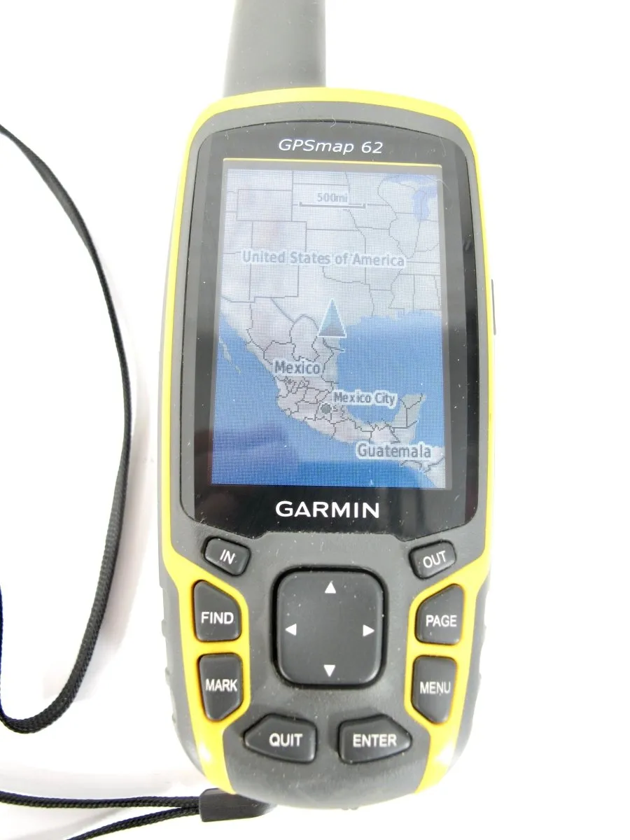 Garmin GPSMAP 62 Handheld Color Screen GPS Geocaching Navigator