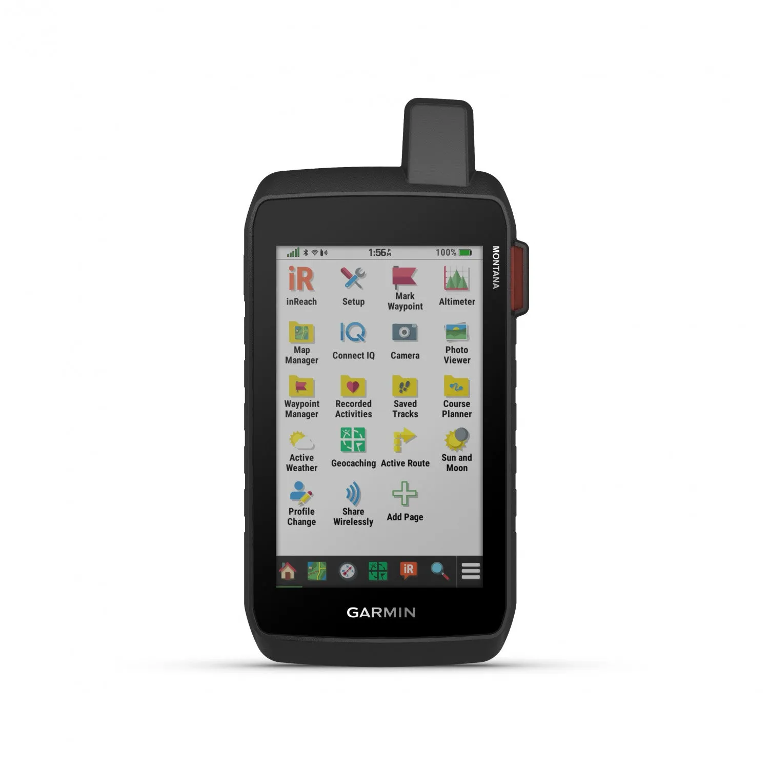 Garmin Montana 760i Rugged Handheld Gps - 5" Colour Touchscreen Navigator, Built-in Inreach Technolo|Garmin Montana 760i Gps Portable Robuste - Navigateur A Ecran Tactile Couleur De 5 Pouces, Technolog