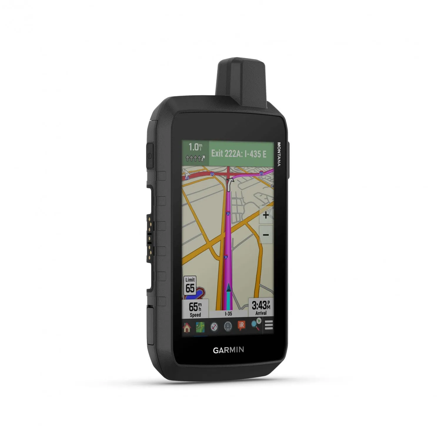 Garmin Montana 760i Rugged Handheld Gps - 5" Colour Touchscreen Navigator, Built-in Inreach Technolo|Garmin Montana 760i Gps Portable Robuste - Navigateur A Ecran Tactile Couleur De 5 Pouces, Technolog