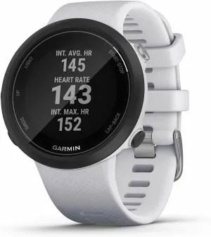 Garmin Swim 2 advanced swimming GPS smartwatch color whitestone