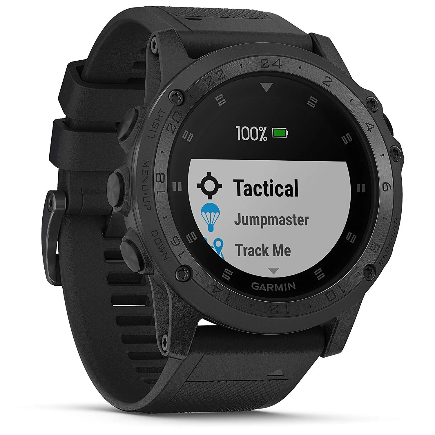 Garmin Tactix Charlie Premium Tactical GPS Watch with TOPO Maps and Wearable4U Ultimate Power Pack Bundle