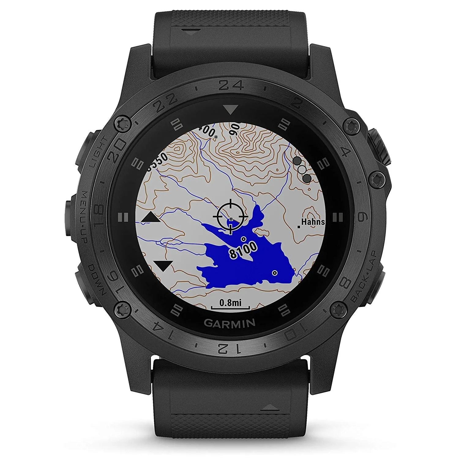 Garmin Tactix Charlie Premium Tactical GPS Watch with TOPO Maps and Wearable4U Ultimate Power Pack Bundle