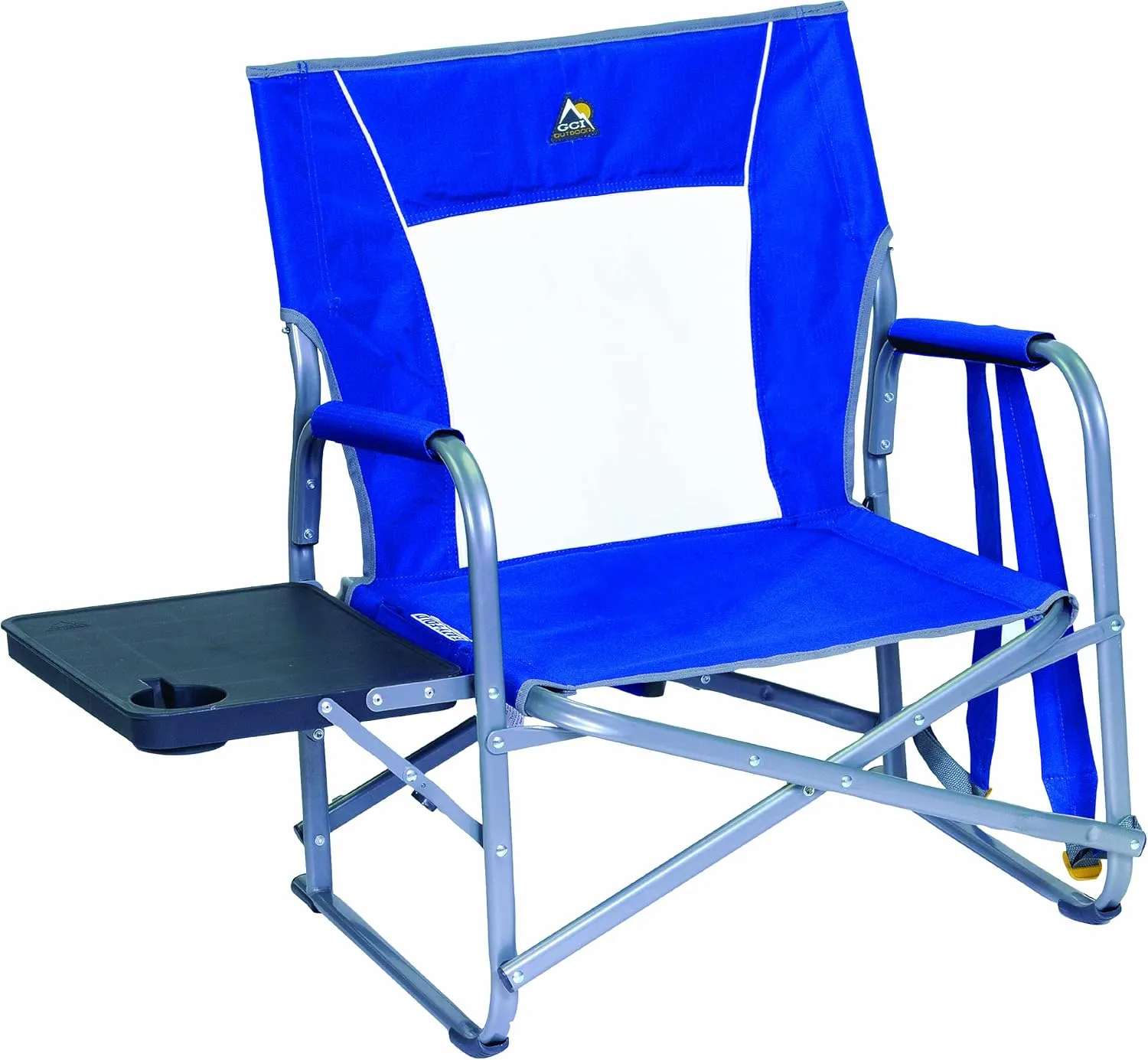 GCI Outdoor Slim-Fold Event Outdoor Folding Chair Camping Chair With Side Table