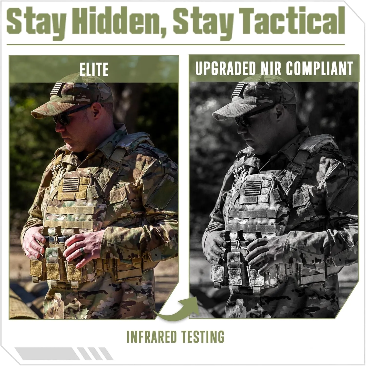 GFIRE Tactical Vest - Airsoft Lightweight Modular 3D Breathable Quick Release Vest, Adjustable Tactical Gear for Training