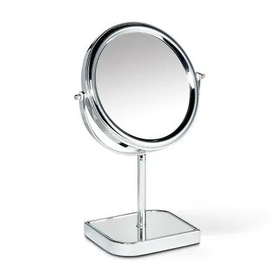 Glass Make Up Mirror Silver - 88 Main Silver
