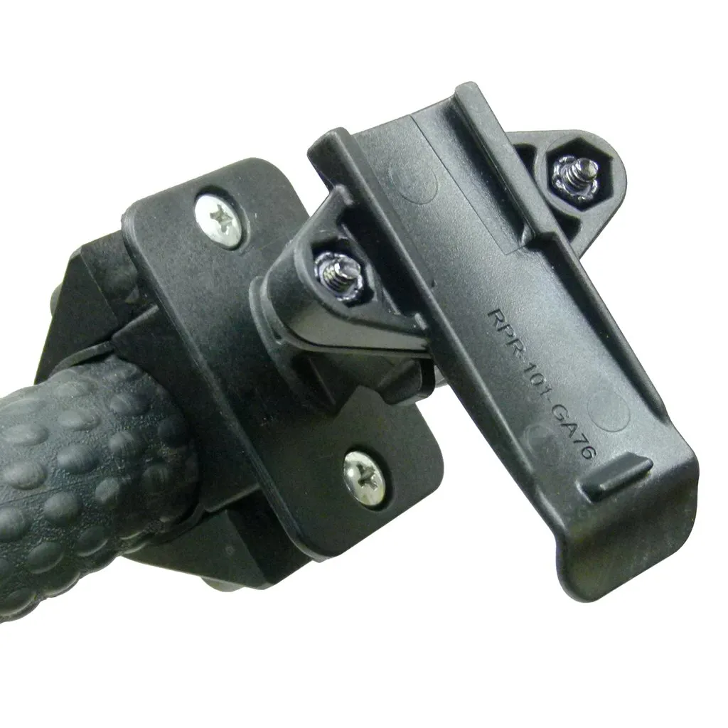 Golf Trolley Handlebar Mount & Dedicated Cradle for Garmin GPSMAP 64 Series (sku 50085)