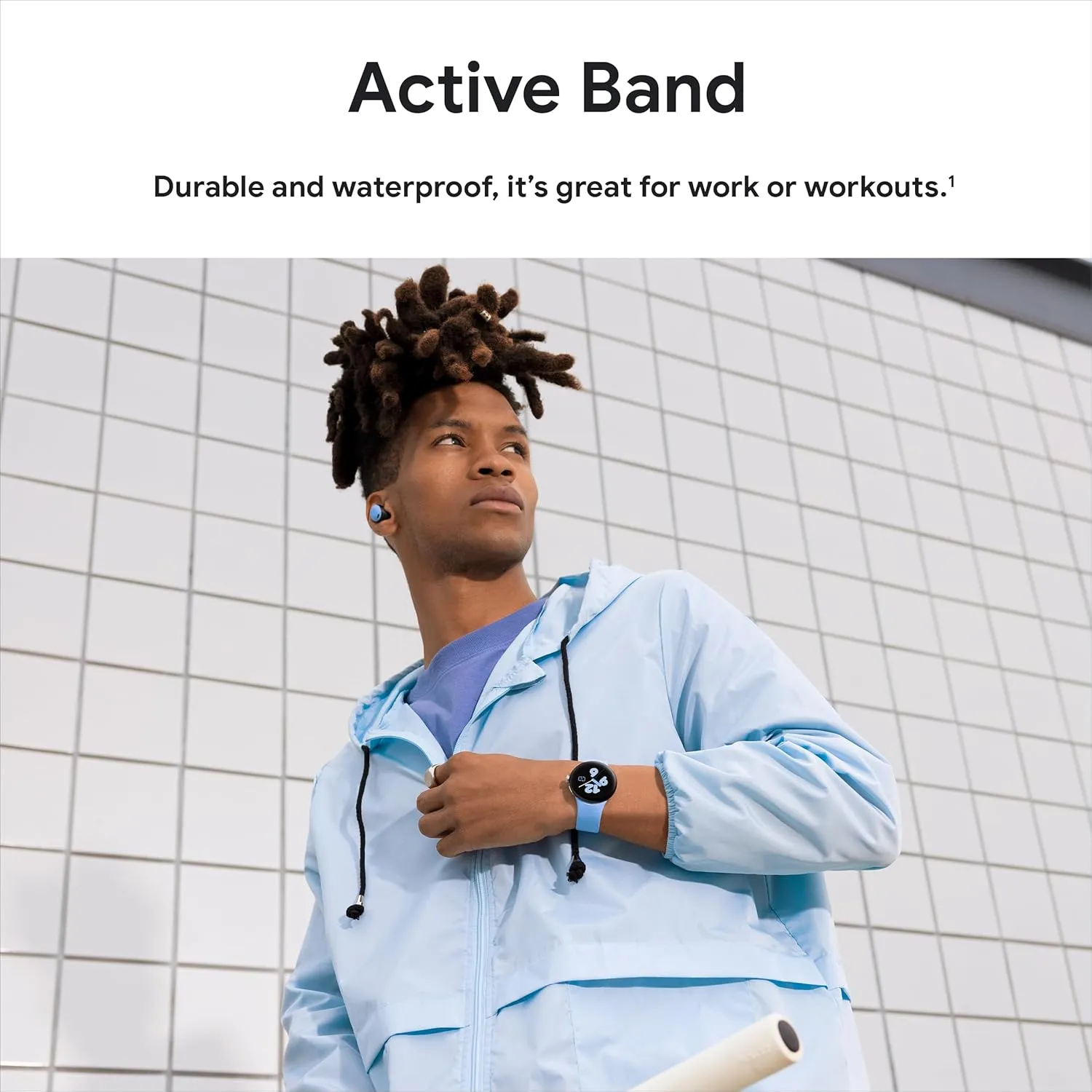 Google Pixel Watch Active Band - Bay - Large, Blue