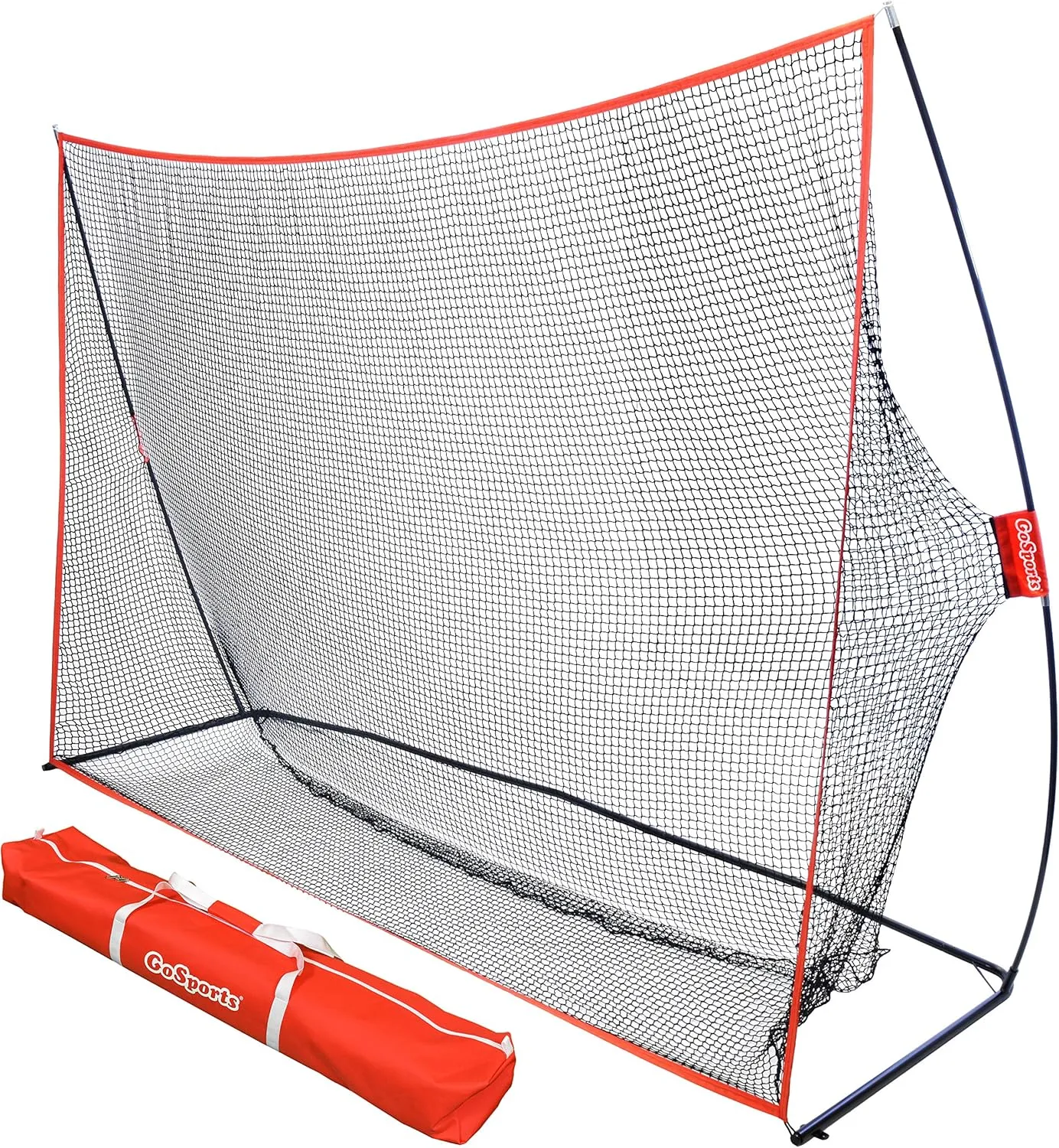 GoSports Golf Practice Hitting Net - Choose Between Huge 10 x7 ft or 7 x7 ft Nets -Personal Driving Range for Indoor or Outdoor Use - Designed by Golfers for Golfers