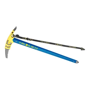 Grivel G Zero Ice Axe With Adjustable Long Leash (Blue)