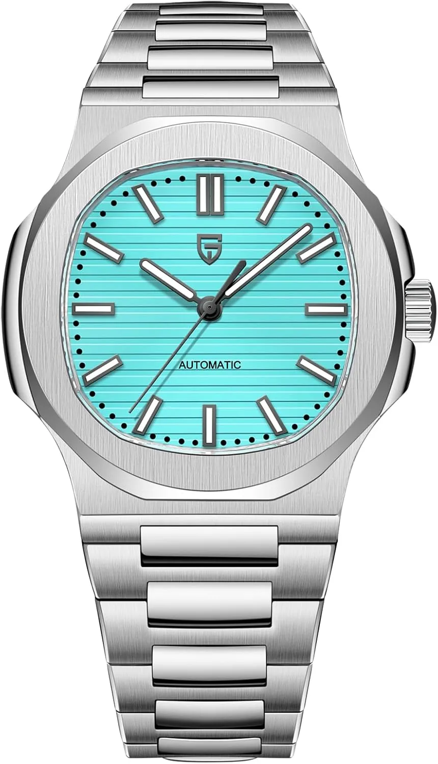 HaiQin Pagani Design 1728 Men's Automatic Watches ST16 Self Winding Movement Stainless Steel Constructions 100M Waterproof Men Fashion Sport Watch